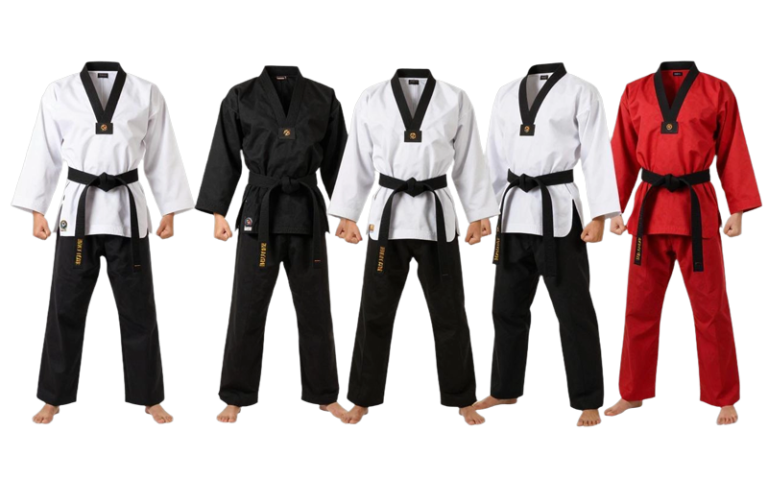 Taekwondo Uniform Lightweight Durable for Training and Competition