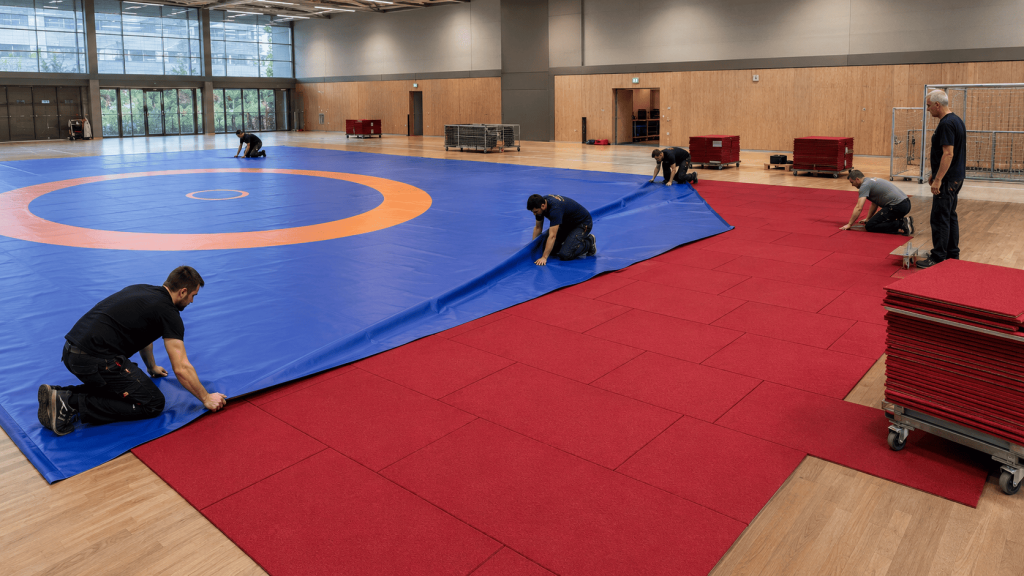 UWW Wrestling Mat Dimensions: Official Size, Zones, Thickness, and Layout Guide